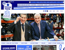 Tablet Screenshot of crescenttrading.com